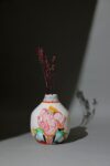 Handcrafted Kalighat Art - Shiva Parvati Family - Inspired Vase Set - Image 3