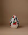 Handcrafted Madhubani Nature-Inspired Vase Set - Image 2